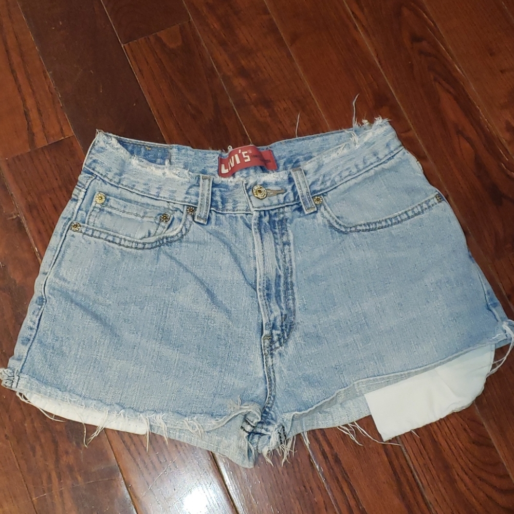 Vintage distressed  Levi's shorts